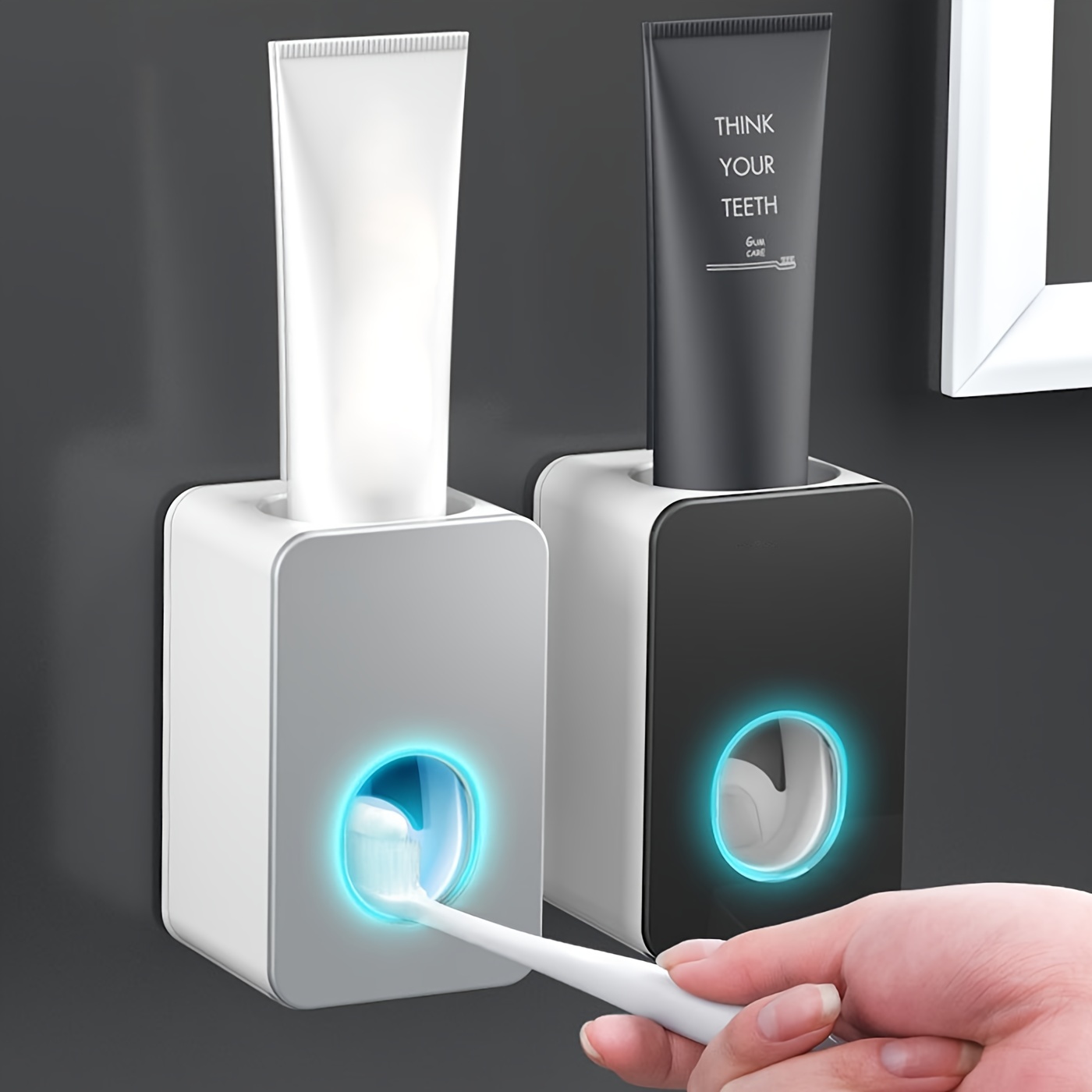 1pc 23 2in 16 9in 15 3in Automatic Squeeze Toothpaste Device No Punching Simple Household Toothpaste Dispenser