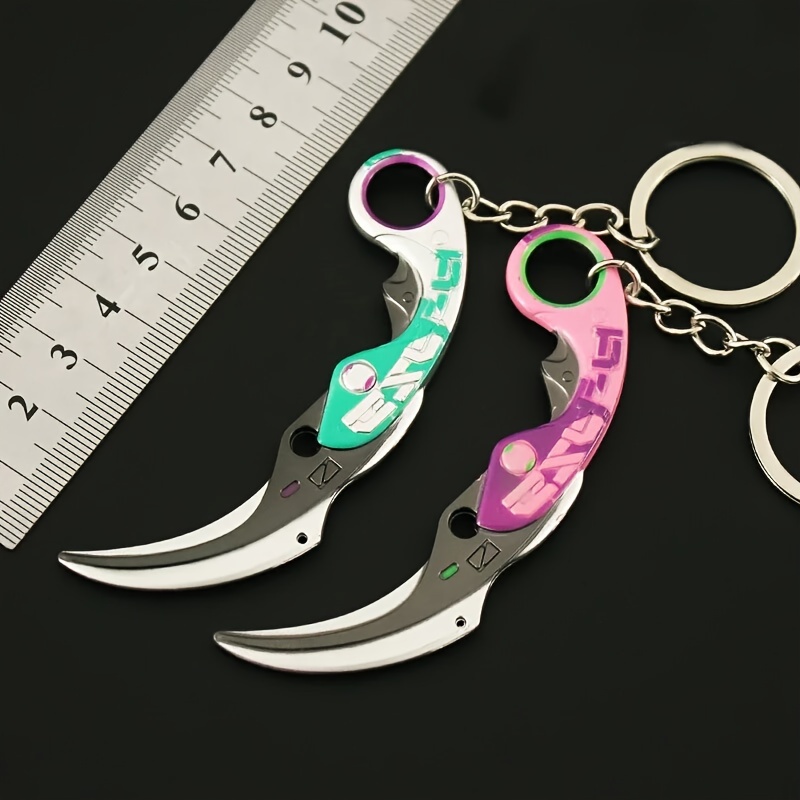 For Karambit Keychain Key Chain Spinner Toy For Ninja - Temu United Kingdom