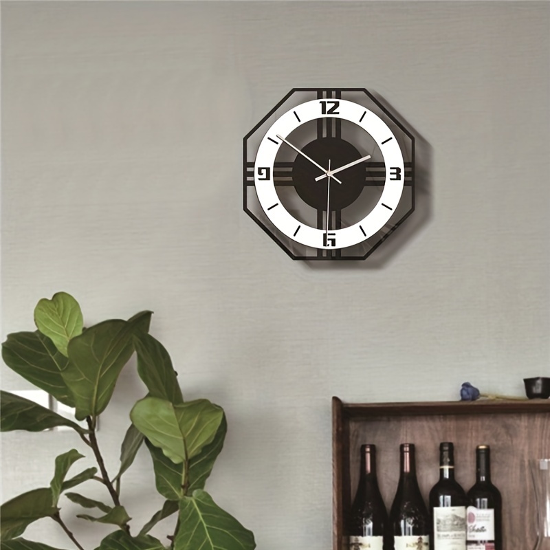 16 Pulgadas Reloj Pared Decorativo, Reloj Pared Cuarzo Silencioso Sin  Tictac, Funciona Pilas, Gran Reloj Pared Sala , Cocina, Hogar, Baño,  Decoración Pared Dormitorio, Ahorra Dinero En Temu