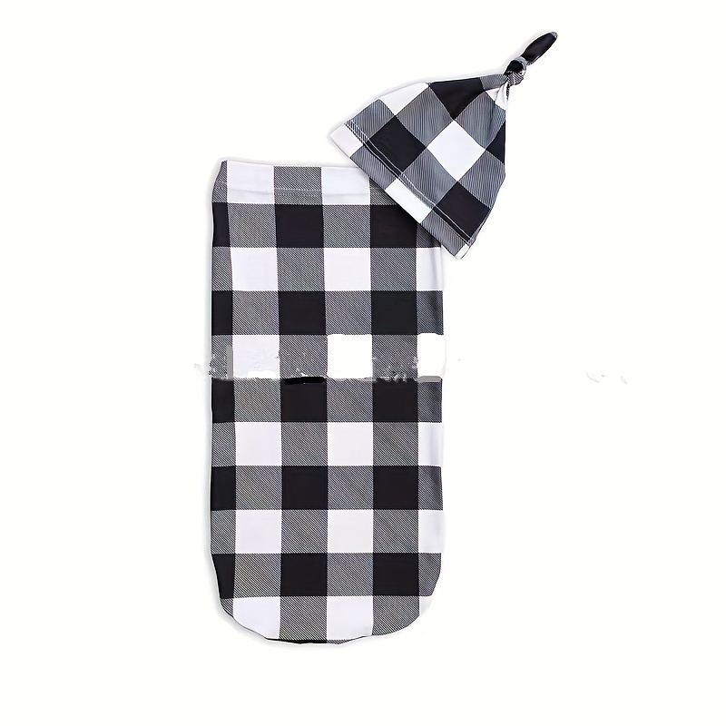 Baby Printed Sleeping Bag with Matching Hat