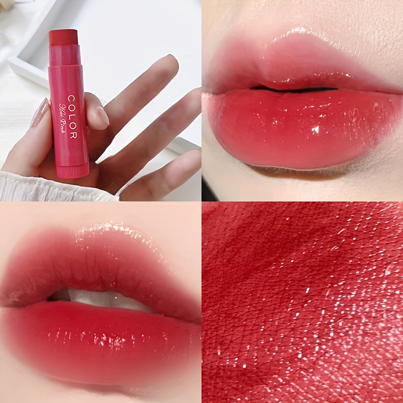 Bálsamo Labial Colores Encantadores, Hidratante Duradero, Resistente Agua,  Lápiz Labial Cambia Color, Maquillaje Labios Mujeres Niñas, Cosméticos,  Regalos Día San Valentín, Alta Calidad Asequible