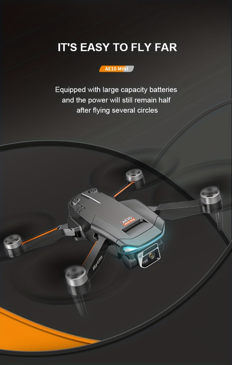 Ae10 Mini Drone Professionnel De Grade 5g Brushless Moteur - Temu France