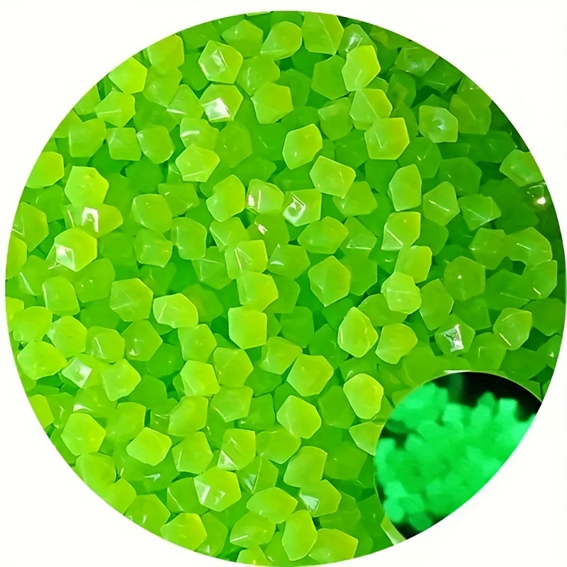 50pcs Glow In The Dark Pebbles for Garden and Wedding Decor