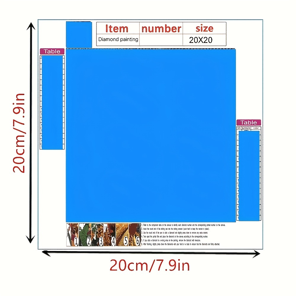 5D Diamond Painting Kit Sea Turtle Starfish Series Gift Full Drill Painting