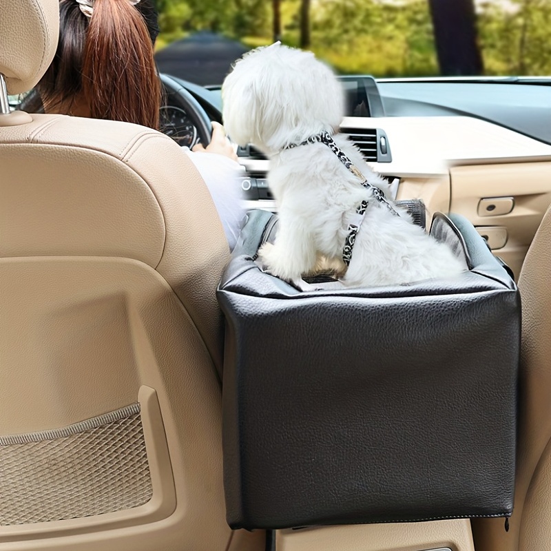 Acheter Siège de voiture pour chien, sécurité, lit Central pour chien et  chat, porte-chien Portable pour petits chiens et chats, voyage en plein  air, accessoires de voyage en voiture
