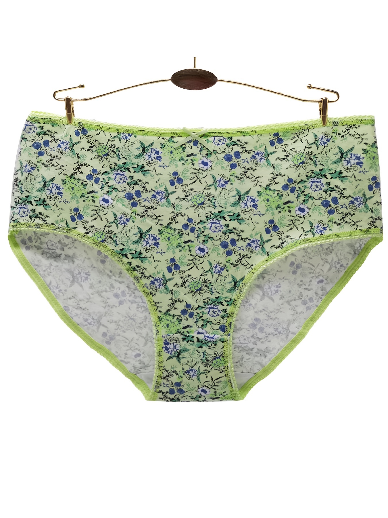 3PCS/Lot Cozy Lingerie Linen Panties Ladies Comfortable Underwear Women  Panties Big Size Ginning Briefs Flower Intimates - AliExpress