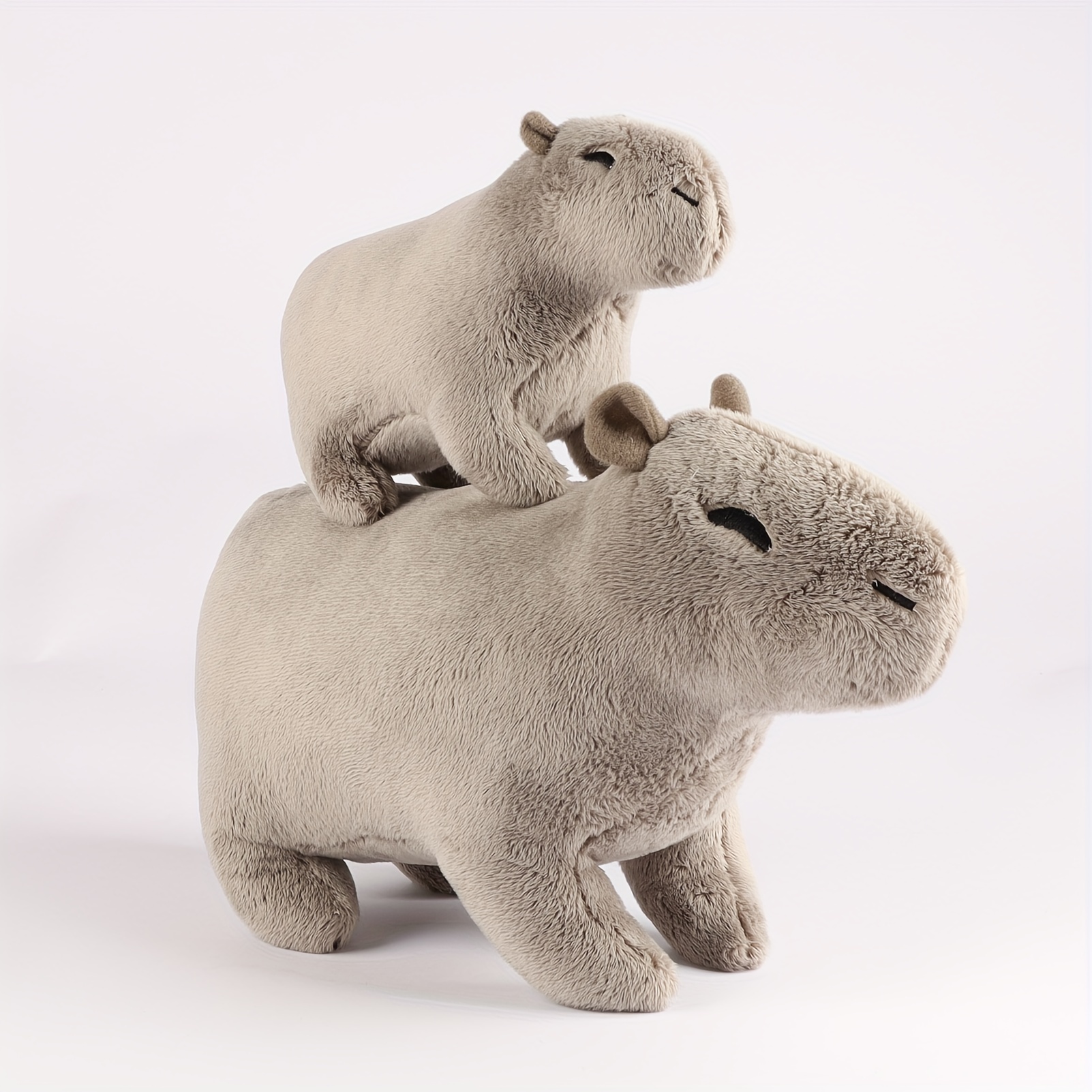 Cute Plush Capybara Figure, Plush Pillow, Cuddling Capybara Stuffed Animal