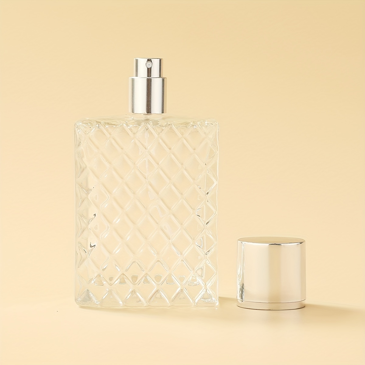100ml Glass Perfume Dispenser Bottle with Ultra Fine Mint Spray Empty Bottle
