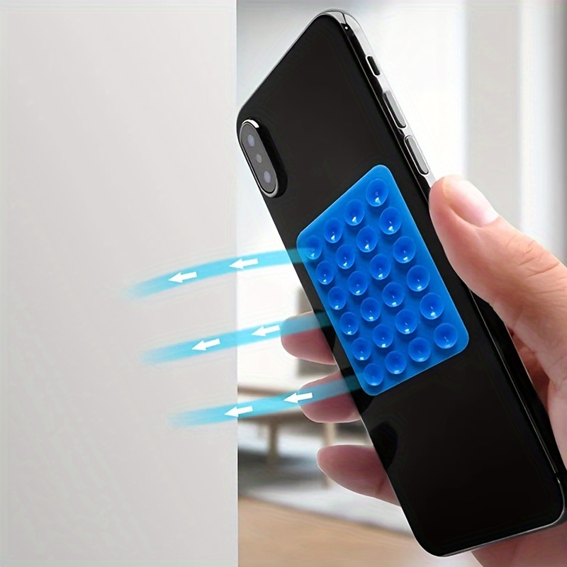 Soporte para teléfono con ventosa, accesorio adhesivo de silicona para  iPhone y Android, juguete manos libres para espejo de ducha, soporte para