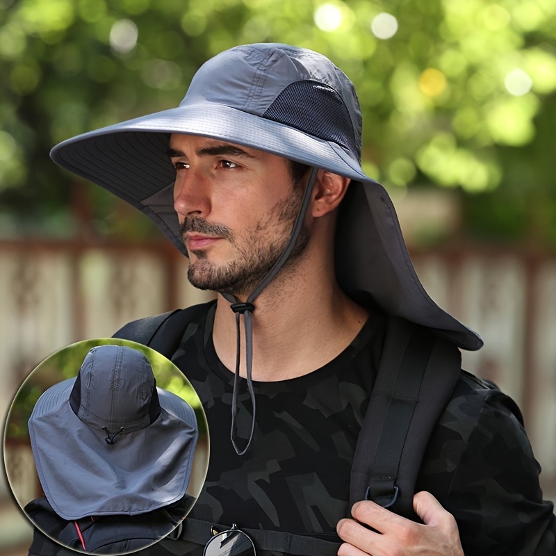 Anti-UV Sun Hat Women Men Waterproof Fisherman Hat Summer Outdoor