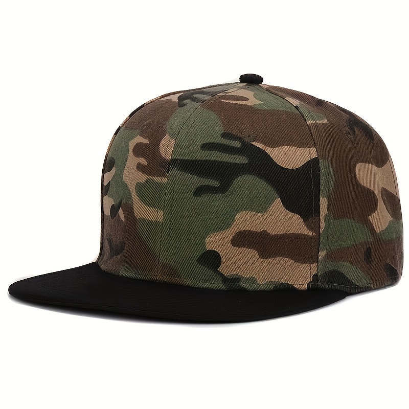 Men's Camo Baseball Cap for Outdoor Sun Protection