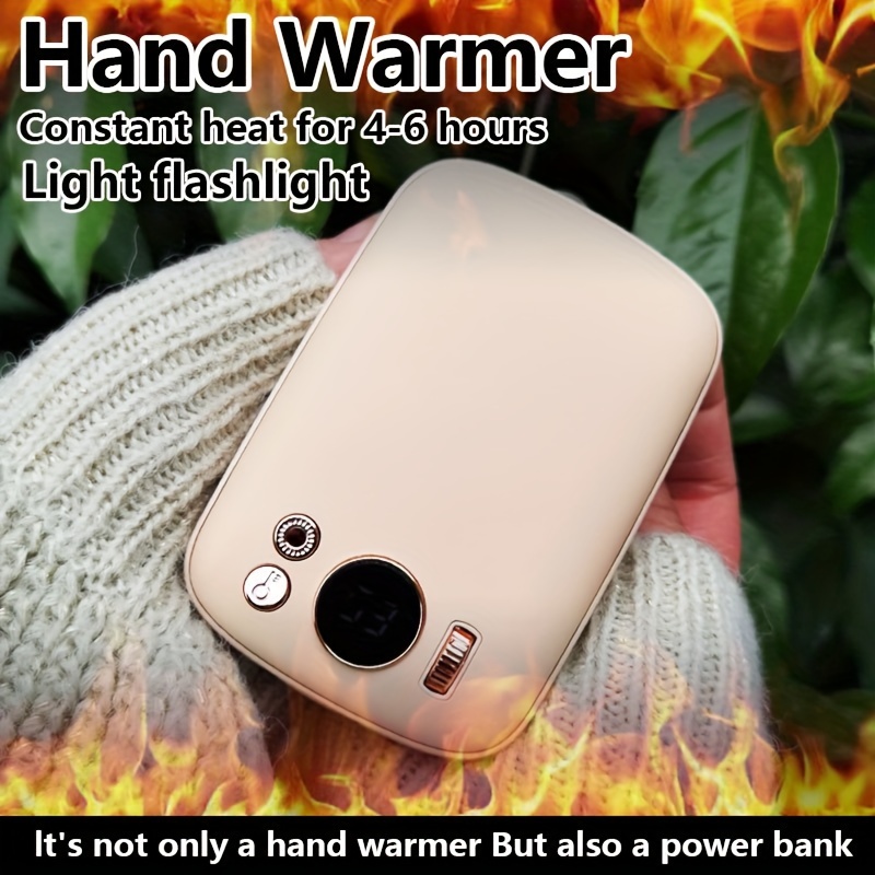 Go Warmer Hand Heater with Powerbank and Flashlight - 2-pack