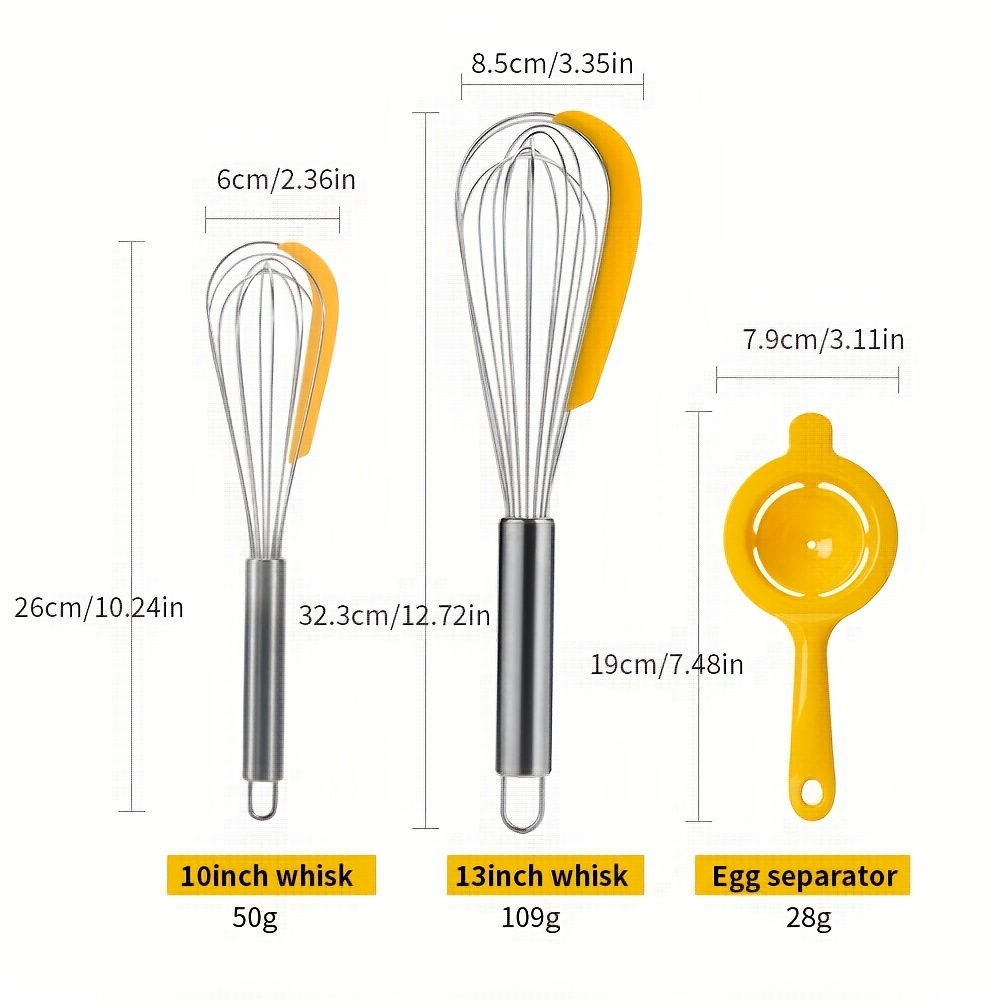 Egg Beater, Mini Silicone Egg Whisk, Manual Egg Beater, Multifunctional Egg  Whisk For Whisking Blending Beating Frothing, Egg Beater For Baking, Kitchen  Baking Gadgets - Temu