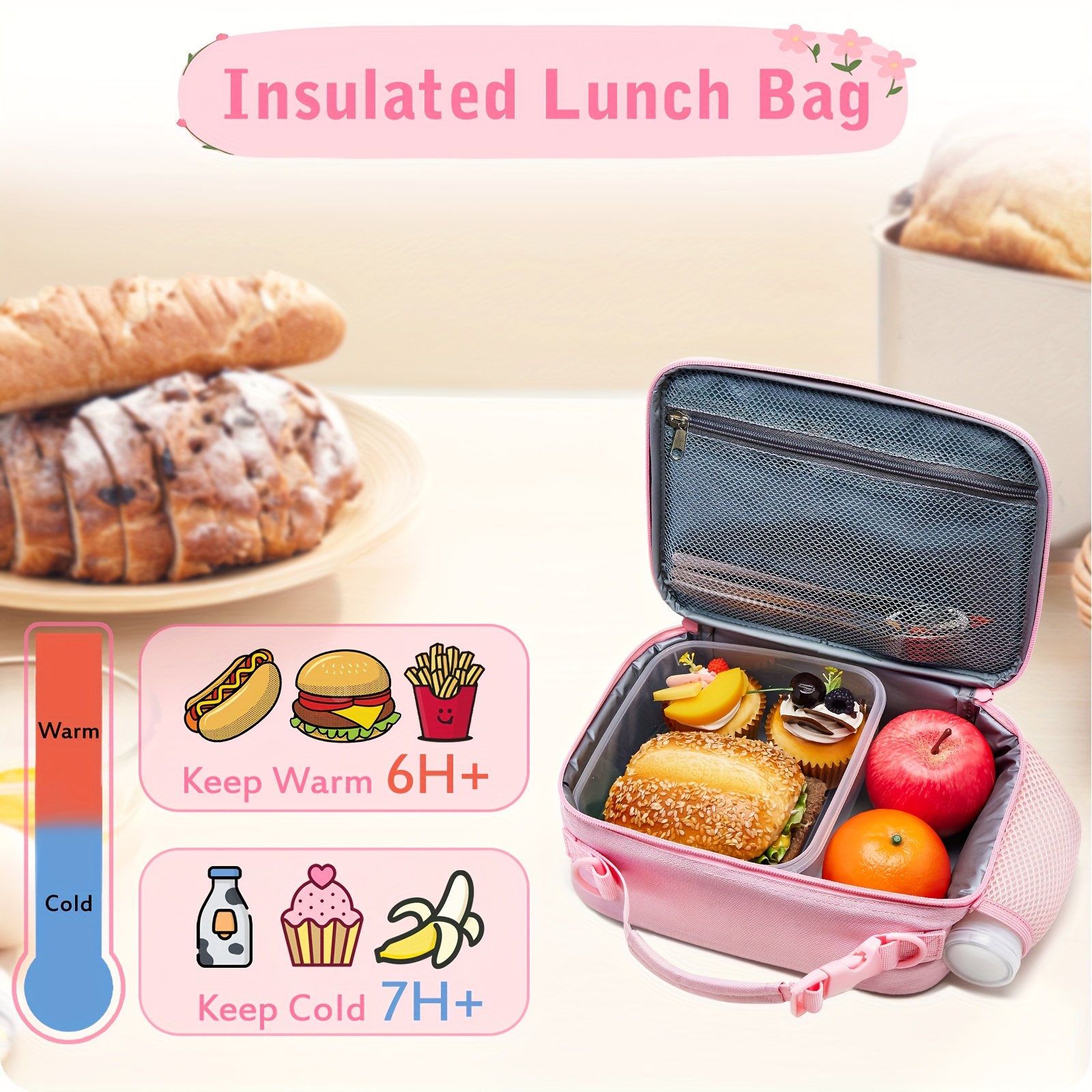 Sac isotherme et étanche 6 L pour lunchbox