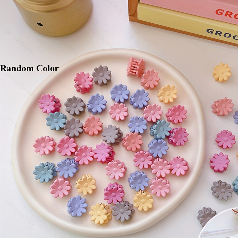 50pcs Mini Hair Claw Clips For Baby And Girl