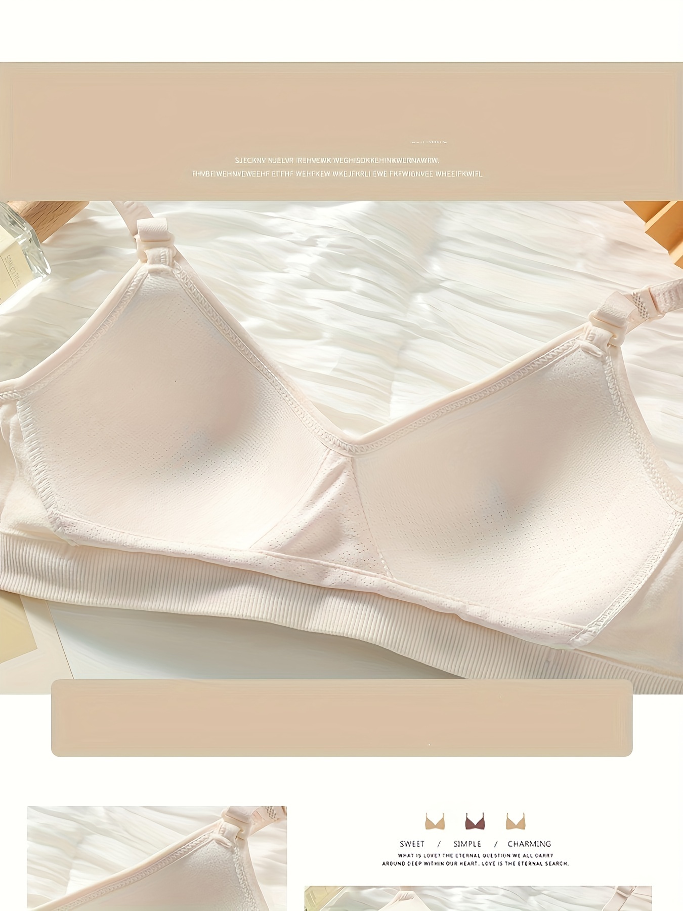 Eternal Soft bra, White