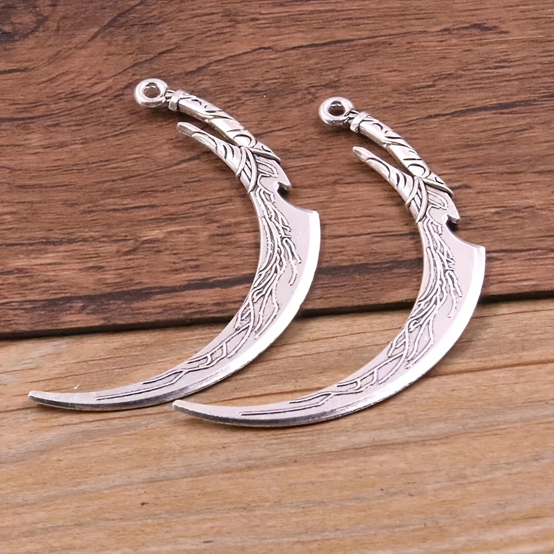 DIY Alloy Jewelry Accessories & Weapon Earrings