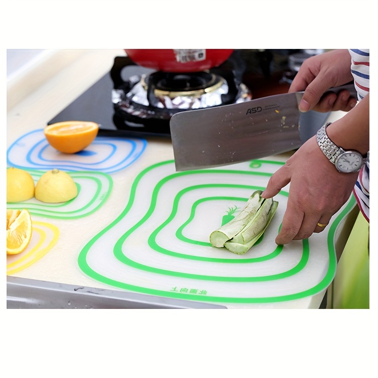 Kitchen Plastic Chopping Board Non-slip Frosted Cutting Board Tools  Accessories