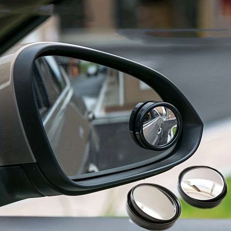 Car Blind Spot Mirror Rotate 360 Grad Fahrzeug Ohne Grenzen Kleiner Runder  Spiegel Rückwärts Hilfsglas Spiegel Einstellung - Auto - Temu Germany