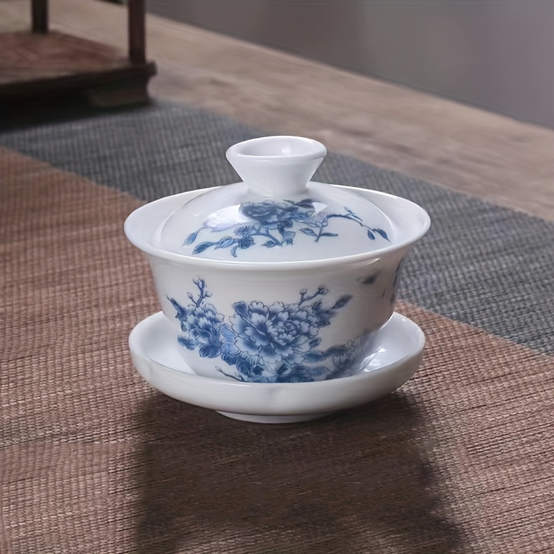 Jingdezhen - Juego de vajilla de porcelana de 60 piezas, juego de platos y  cuencos, elegante juego de vajilla de estilo europeo, juego de platos de