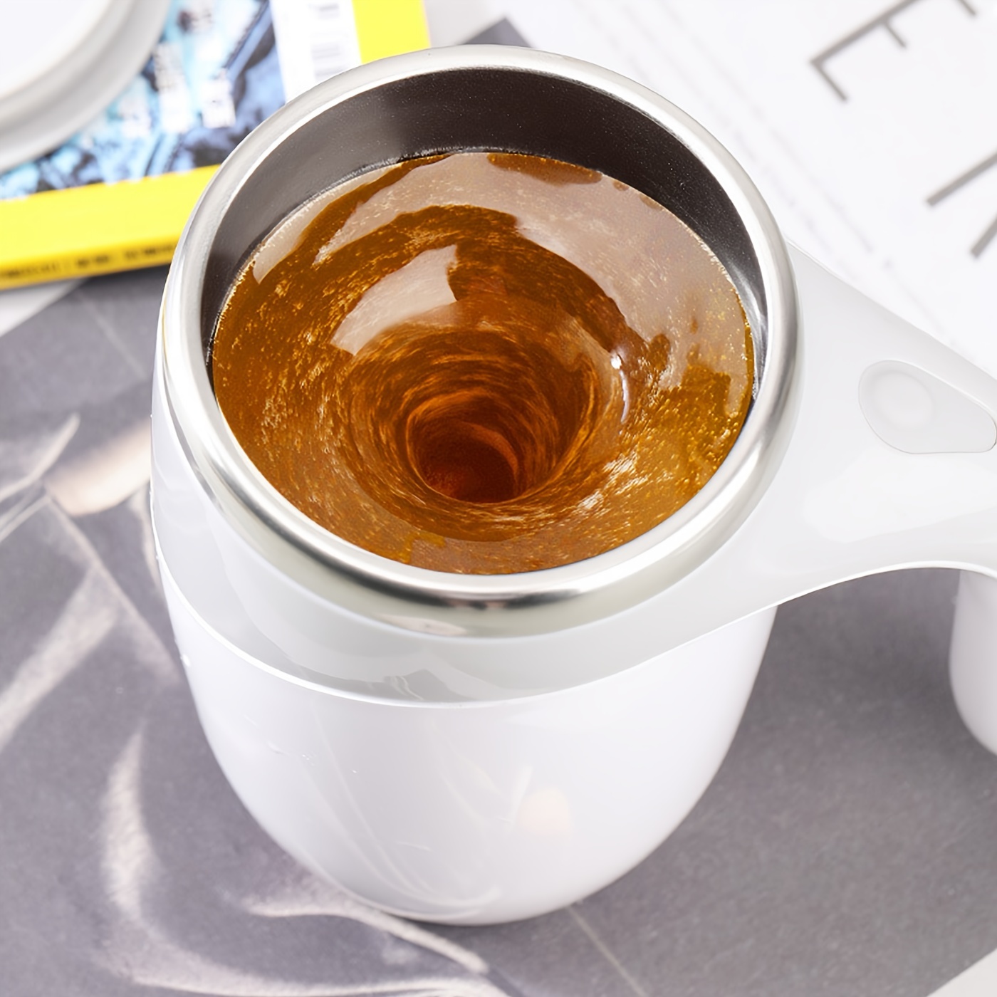 Automatic Magnetic Stirring Coffee Mug, Rotating Home Office