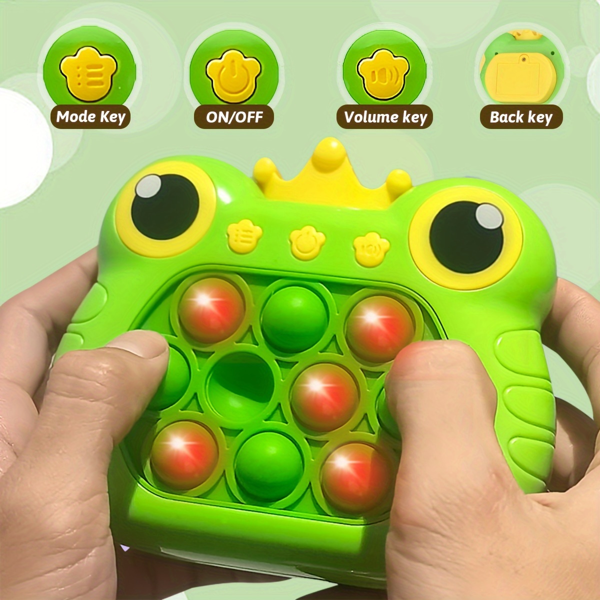 Pop Fidget Toys Handheld Game For Kids Sensory Fidget Toy - Temu