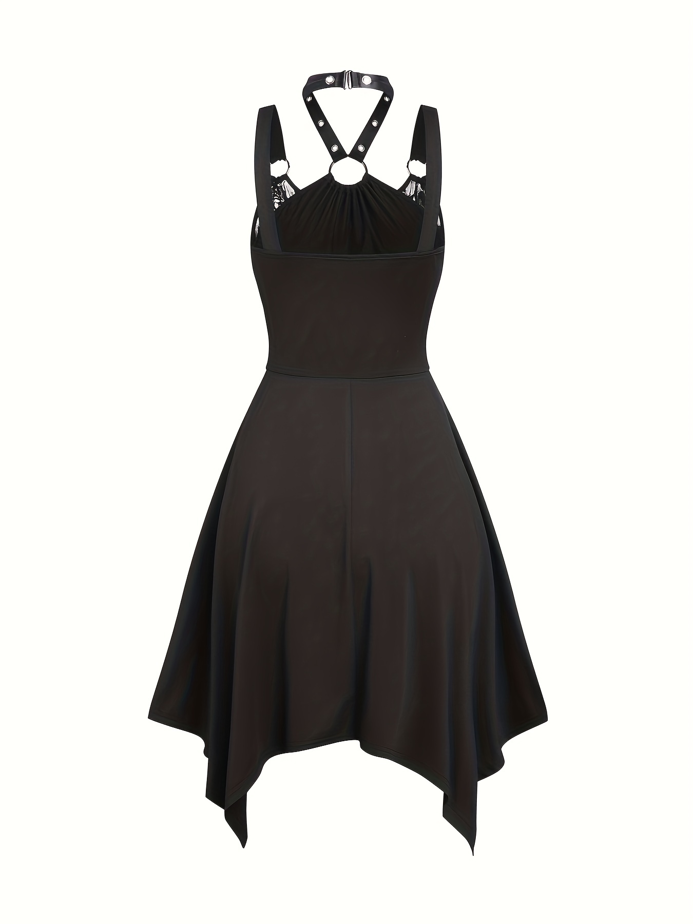 Grommet halter outlet dress