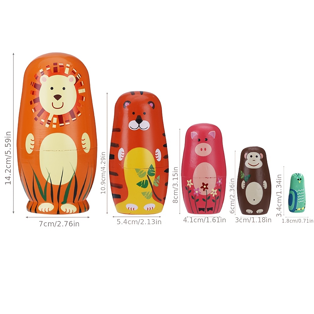 Russian nesting dolls for 2024 kids