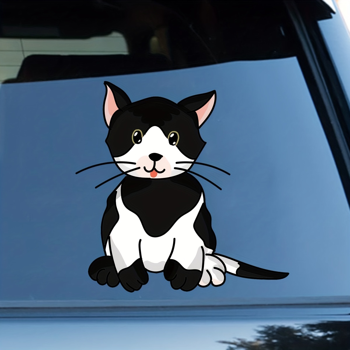 5 1 Cat Peeker Autozubehör Aufkleber Kofferraum Klimaanlage - Temu Austria