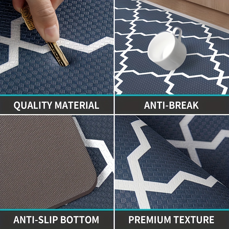 DEXI Kitchen Mat Anti Fatigue Cushioned Kitchen Rug, Textilene Surface –  Dexi