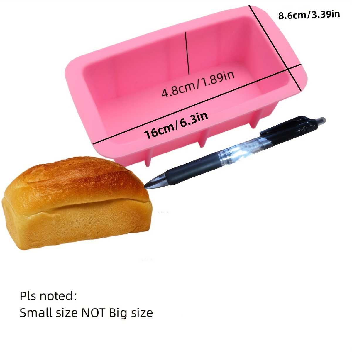 Loaf Pan, Silicone Baking Bread Pan, Non-stick Bakeware, Oven Accessories,  Baking Tools, Kitchen Gadgets, Kitchen Accessories, Home Kitchen Items -  Temu