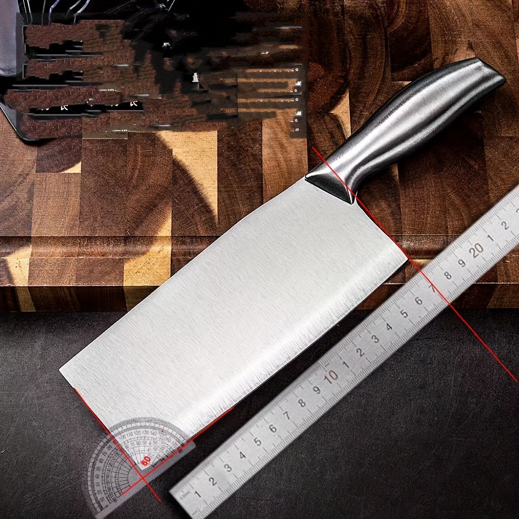 Kitchen Knife Set Fruit Paring Knife Chef Knife Meat Cleaver - Temu