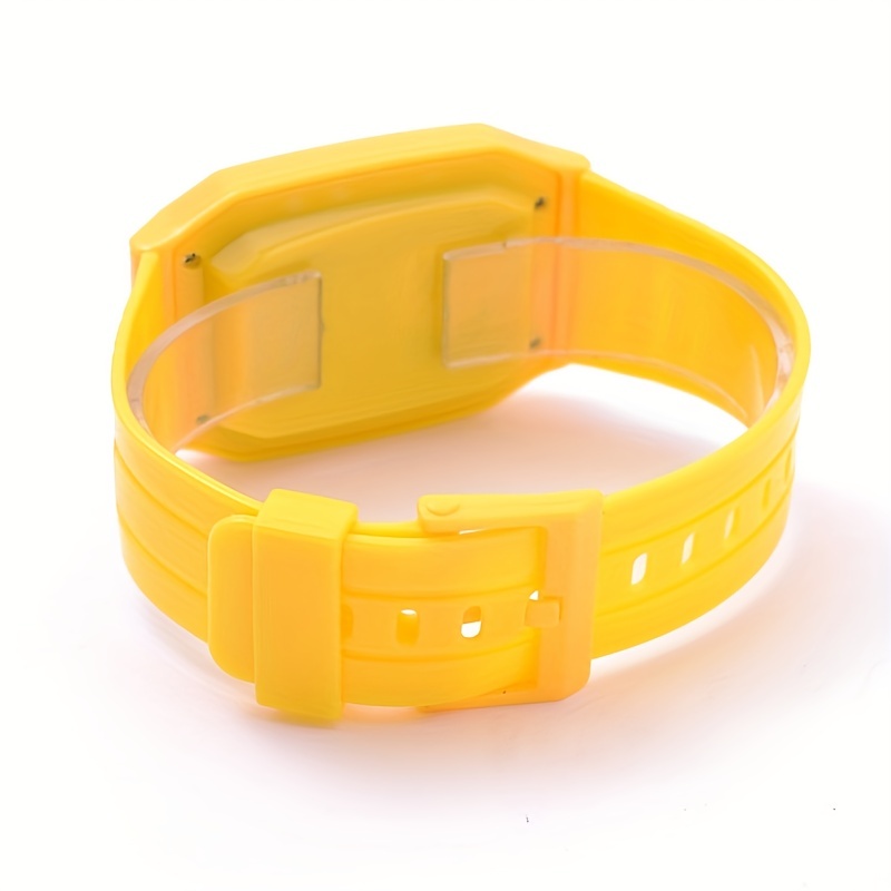 Kids Calculator Watch LCD Clock Unisex Silicone Date Time Electronic Wrist Watch