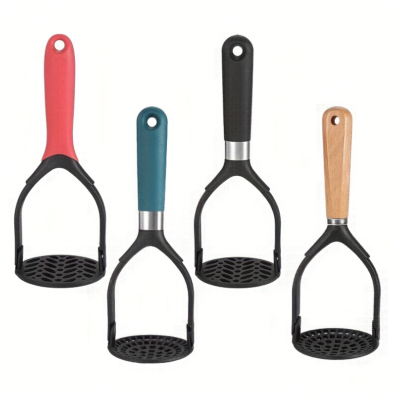 Plastic Material Potato Masher Potatoes Mud Pressure Mud Machine With  Handle Potato Masher Vegetable Masher Kitchen Tool Potato Masher For Kids