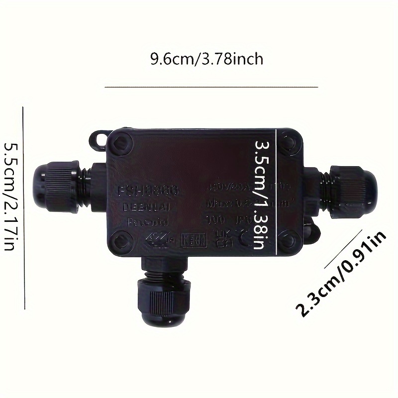 IP65 ABS Plastic Waterproof Electrical Junction Instrument Housing  Case/115*90*55mm