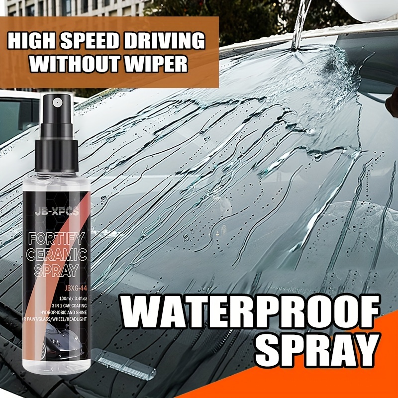 Spray hydrofuge de voiture, revêtement anti-pluie en céramique de