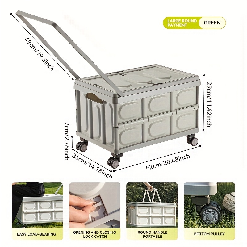 Camping Storage Box Multifunctional Foldable Camping Meal - Temu