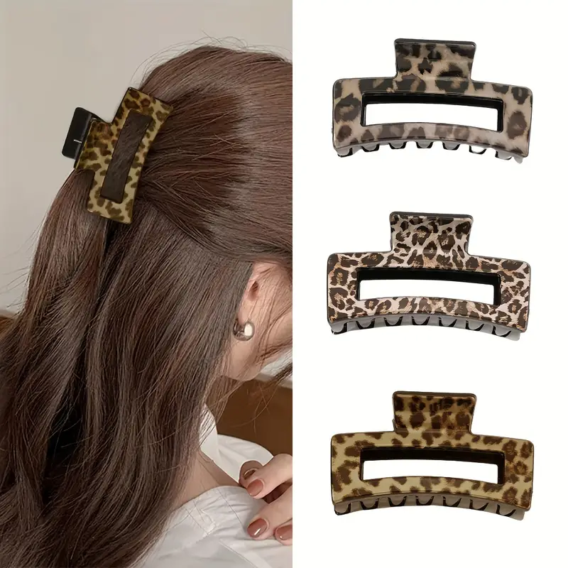 Daily Leopard Print Hollow Out Earrings Daily Leopard Print Hollow Out Earrings