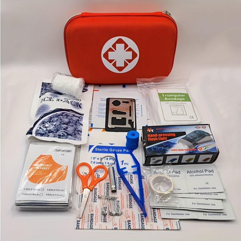 Kit De Primeros Auxilios De Supervivencia De Emergencia Kit - Temu
