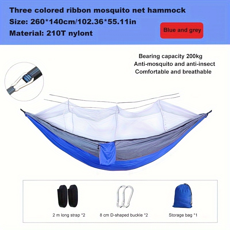 Outdoor Hammock With Mosquito Net for Camping Travel
