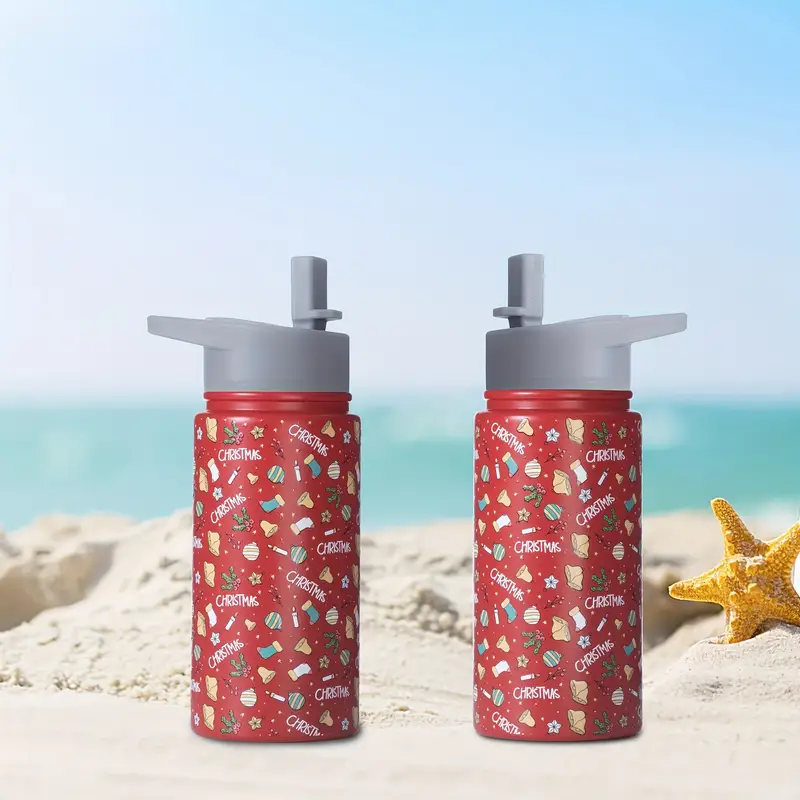 Christmas Water Bottle For School Insulated Cups Birthday - Temu