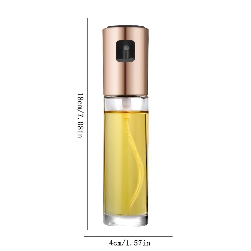Kitchen Spray Bottle Press Type Spray Pot High Borosilicate Glass