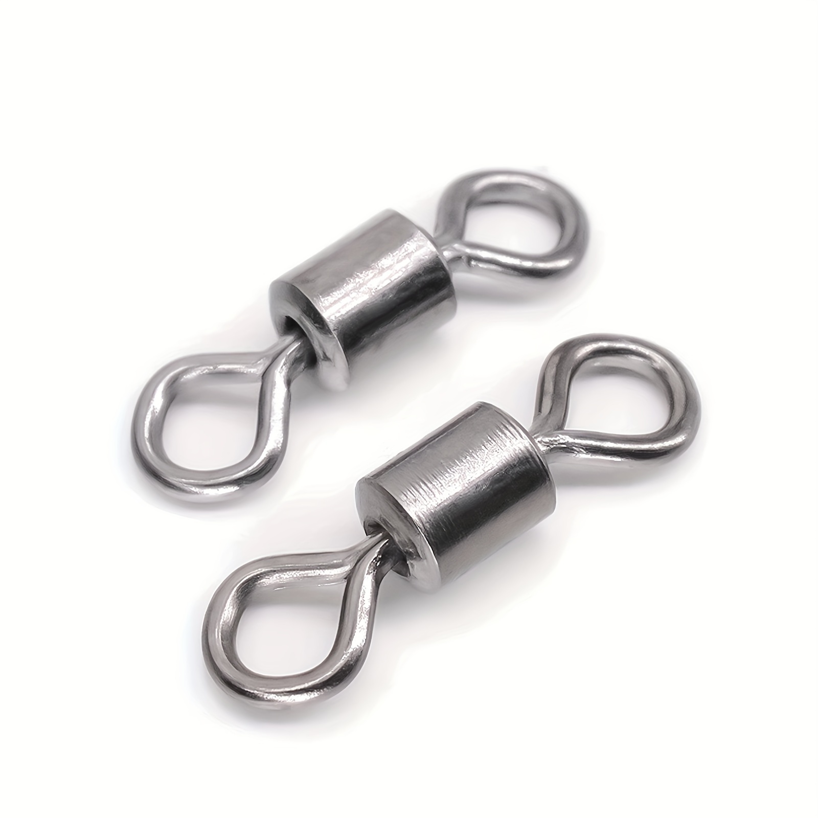 High Strength Fishing Barrel Swivels Solid Stainless Ring - Temu Canada