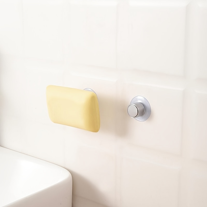 Non slip Soap Holder Bathroom Strong Suction Drain Rack Soap - Temu