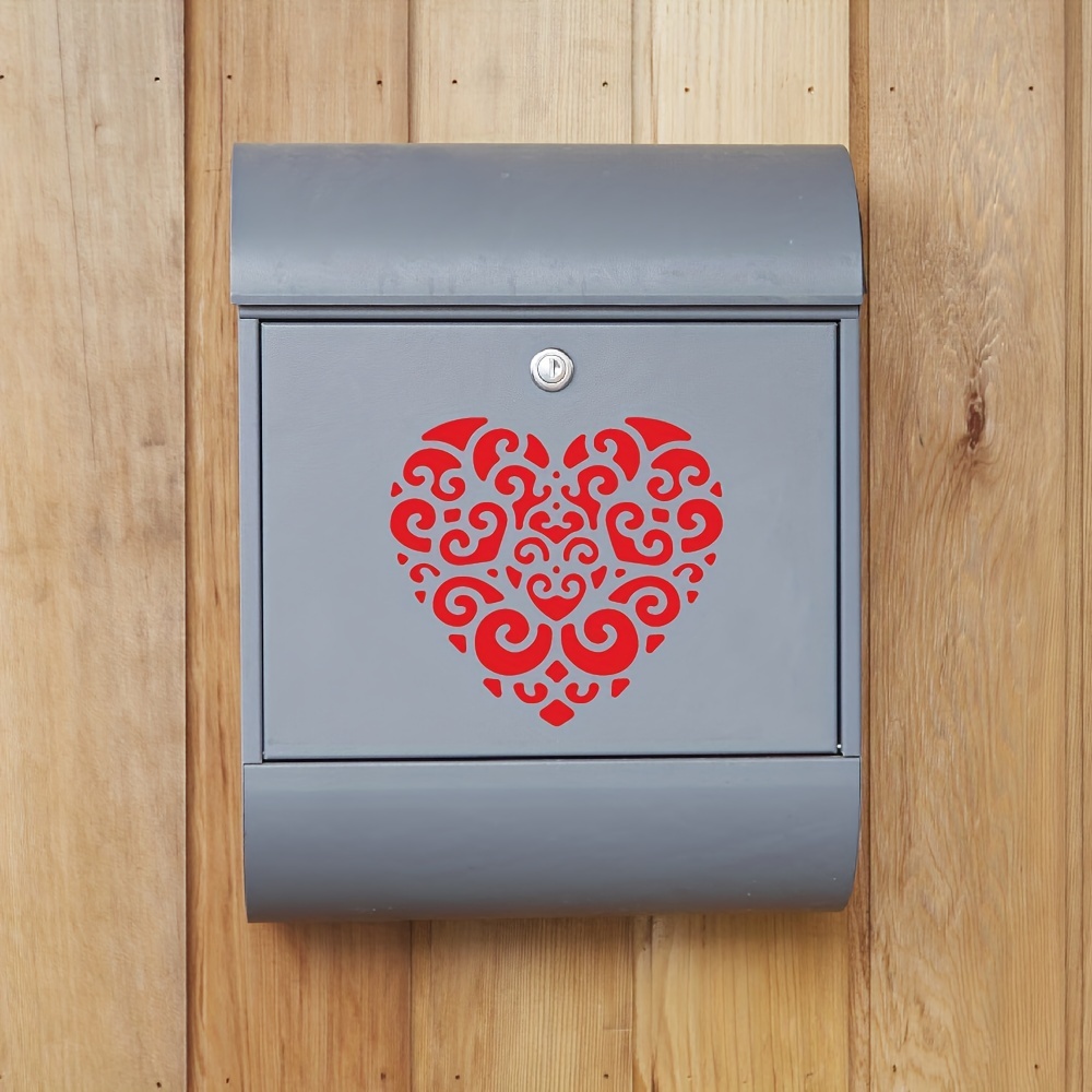 Heart Stencil Love Template Wedding Paint Wall Furniture Cardmaking Crafts  HE33