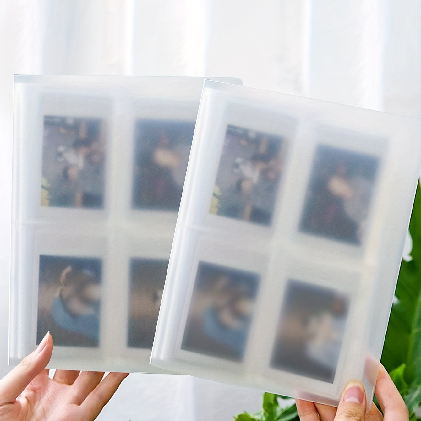 Kpop Photocard Holder Book Mini Photo Album Mirror like - Temu