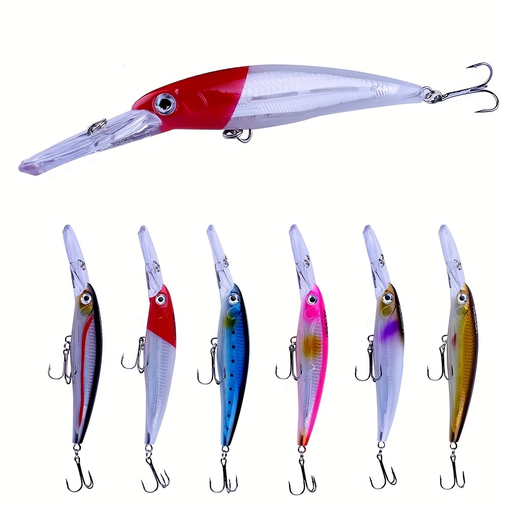 Proberros Pike Muskie Fishing Lure Lifelike 8 Segments - Temu