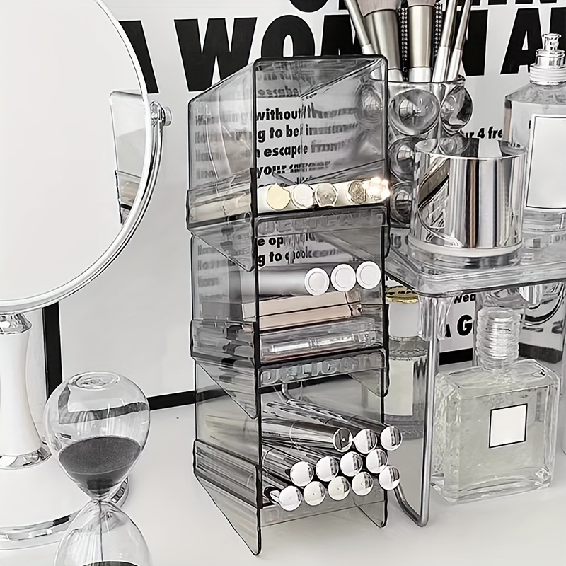 Acrylic Makeup Organizer Boxes Clear Cosmetics Eyebrow Pencil