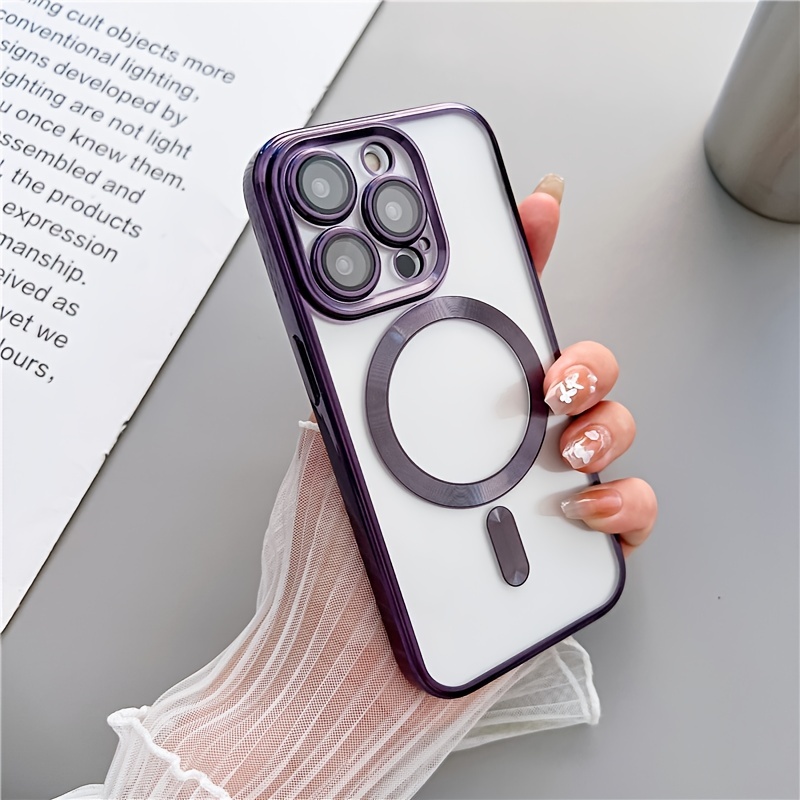 Product catalog :: Phones and smartwatches :: Mobile phone accessories ::  Cases :: Back panel cover :: Aizmugurējais vāciņš Evelatus Apple iPhone 14  Pro Premium Silicone case Customized Print Violets