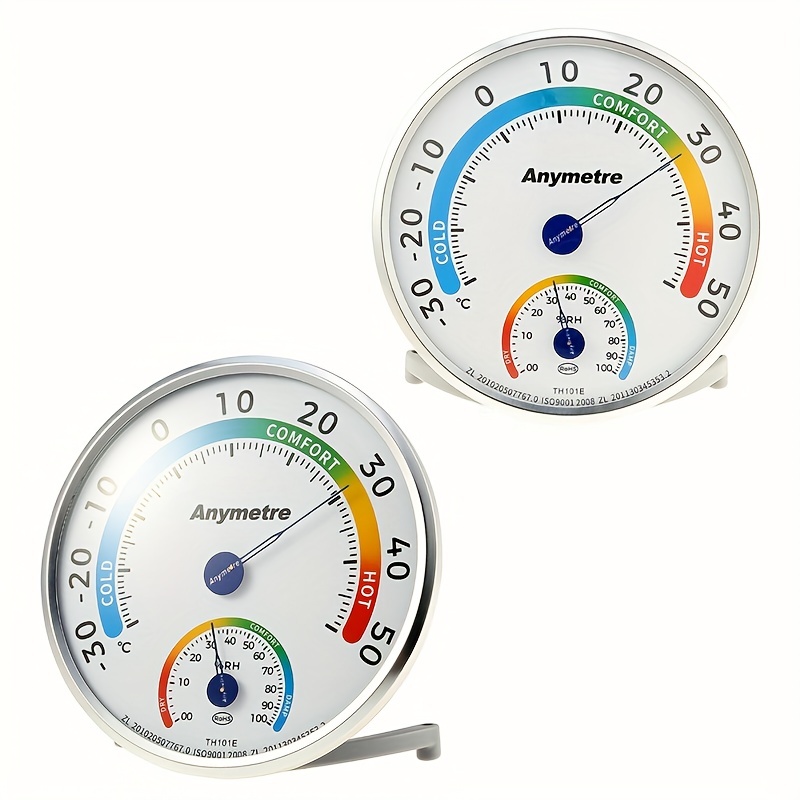 3 Pack Thermomètre Intérieur, Jauge d'Humidité Mètre Hygromètre